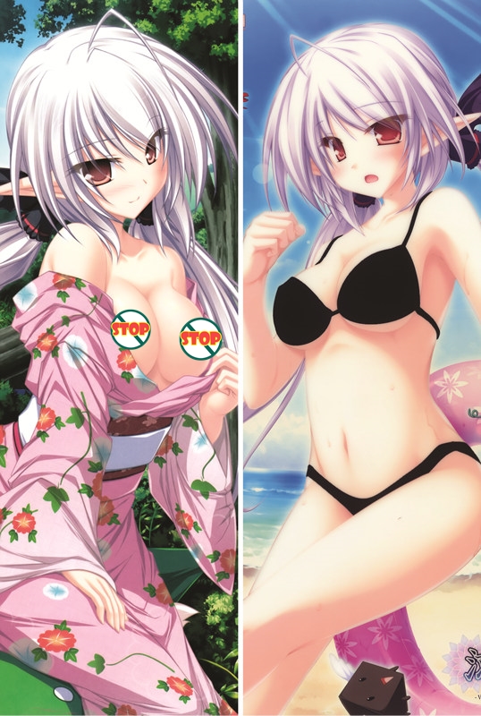 Suzukaze no Melt -Where wishes are drawn to each ot - Suzuher- Anime Dakimakura Waifu Pillow Case