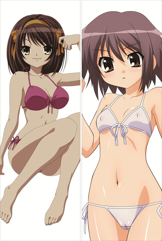 Haruhi Suzumiya Anime Dakimakura Waifu Pillow Case
