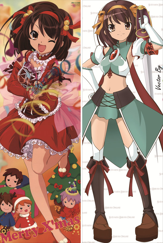 Haruhi Suzumiya Anime Dakimakura Waifu Pillow Case