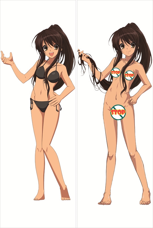 Haruhi Suzumiya Anime Dakimakura Waifu Pillow Case