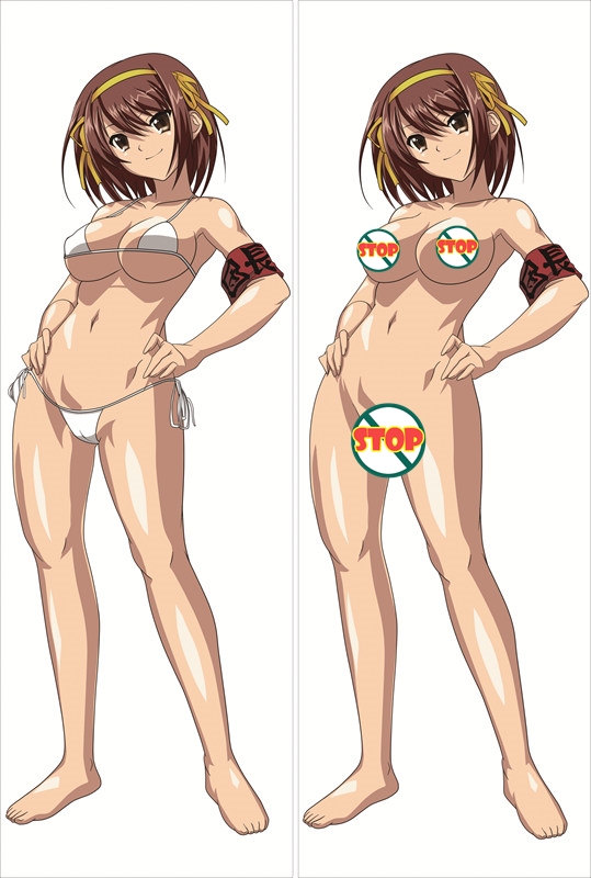 Haruhi Suzumiya Anime Dakimakura Waifu Pillow Case