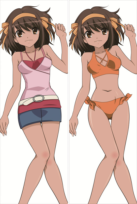 Haruhi Suzumiya Anime Dakimakura Waifu Pillow Case