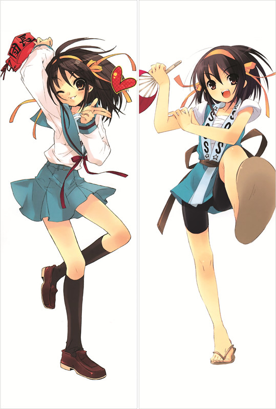 Haruhi Suzumiya Anime Dakimakura Waifu Pillow Case