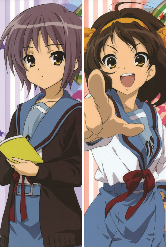 Haruhi Suzumiya Anime Dakimakura Waifu Pillow Case