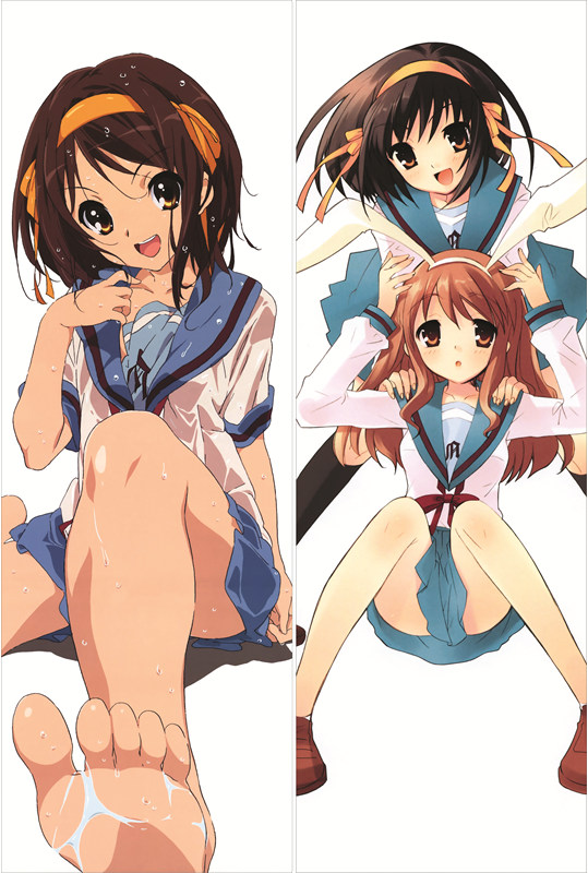 Haruhi Suzumiya Anime Dakimakura Waifu Pillow Case