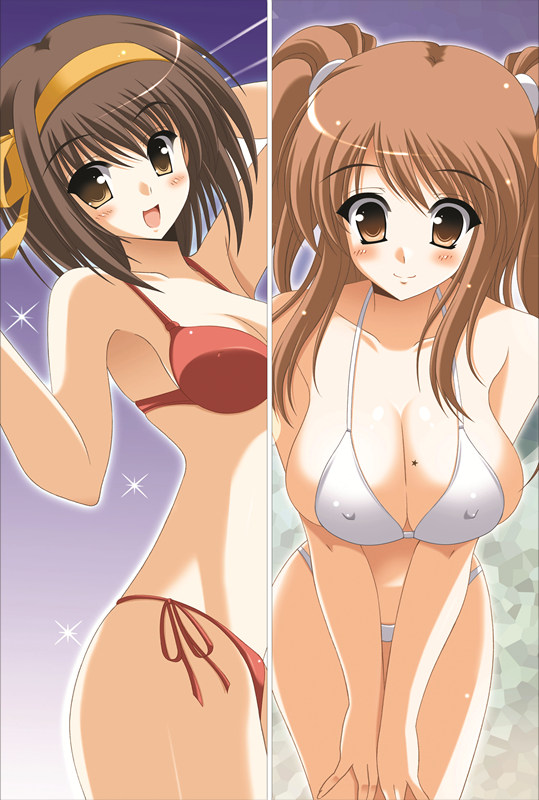 Haruhi Suzumiya Anime Dakimakura Waifu Pillow Case