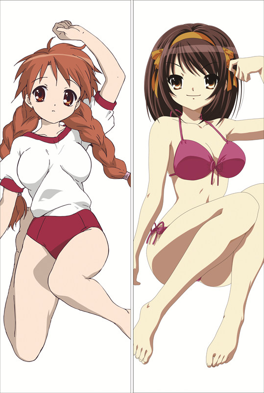 Haruhi Suzumiya Anime Dakimakura Waifu Pillow Case
