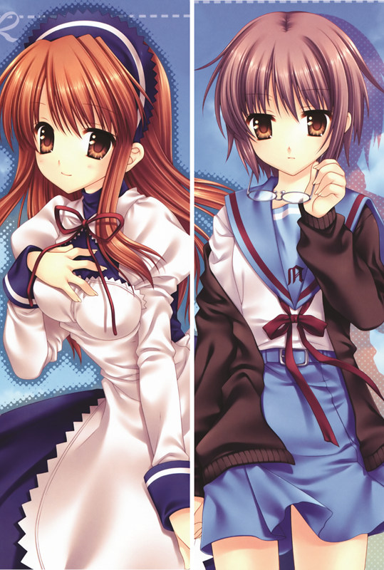 Haruhi Suzumiya Anime Dakimakura Waifu Pillow Case