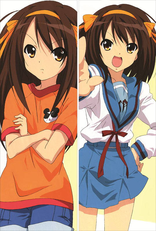 Haruhi Suzumiya Anime Dakimakura Waifu Pillow Case