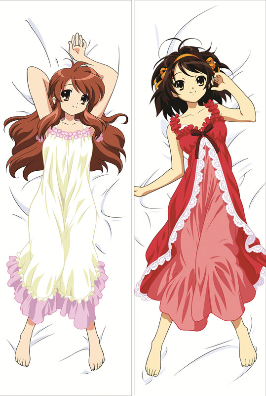 Haruhi Suzumiya Anime Dakimakura Waifu Pillow Case