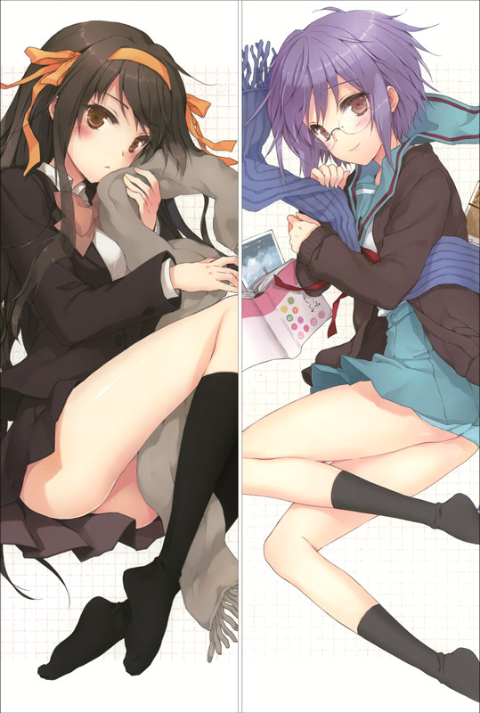 Haruhi Suzumiya Anime Dakimakura Waifu Pillow Case