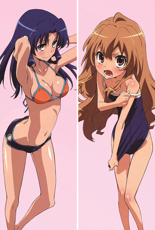 Toradora! Taiga Aisaka Anime Dakimakura Waifu Pillow Case