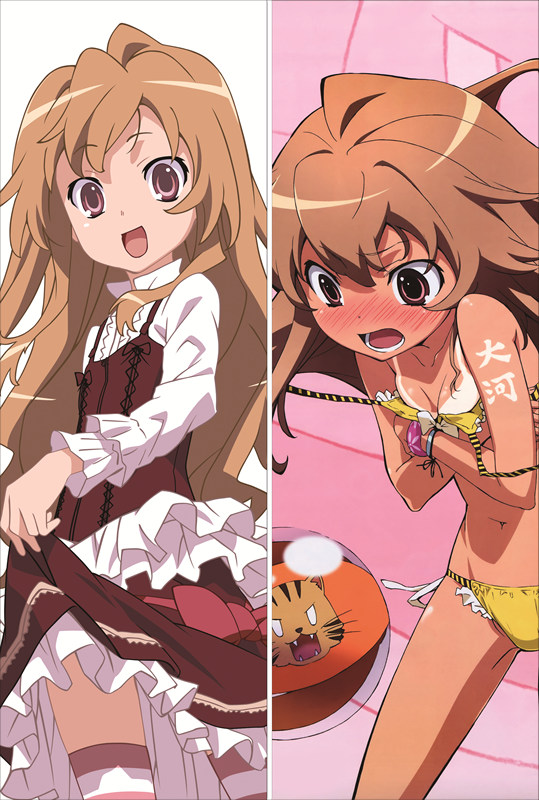 Toradora! Taiga Aisaka Anime Dakimakura Waifu Pillow Case