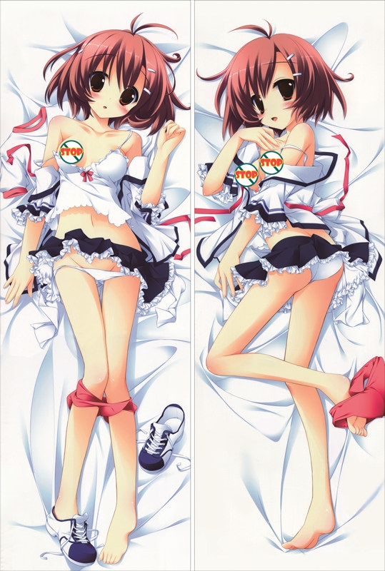 After happiness and extra hearts Hashimoto Yuuki Anime Dakimakura Waifu Pillow Case