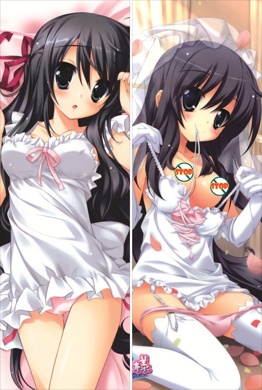 After happiness and extra hearts Kanou Kayoko Anime Dakimakura Waifu Pillow Case