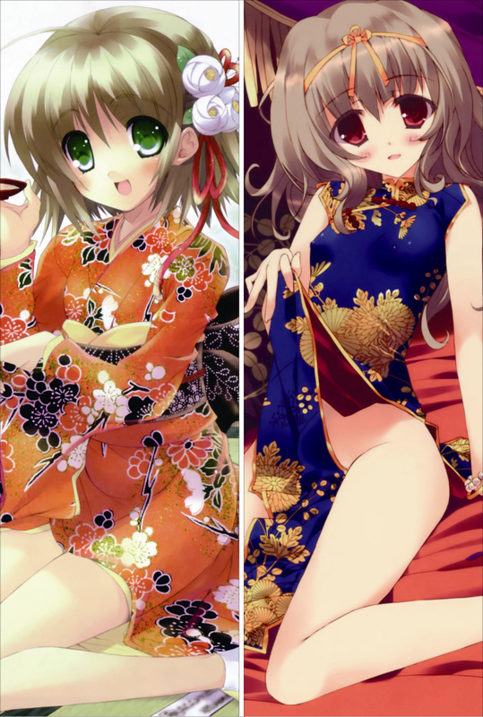 After happiness and extra hearts Hattori Aya Anime Dakimakura Waifu Pillow Case