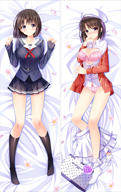 Saekano: How to Raise a Boring Girlfriend Megumi Kato Anime Dakimakura Body Pillow Cover