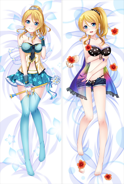 Eli Ayase Love Live! Ayase Eri Anime Dakimakura Body Pillow Cover