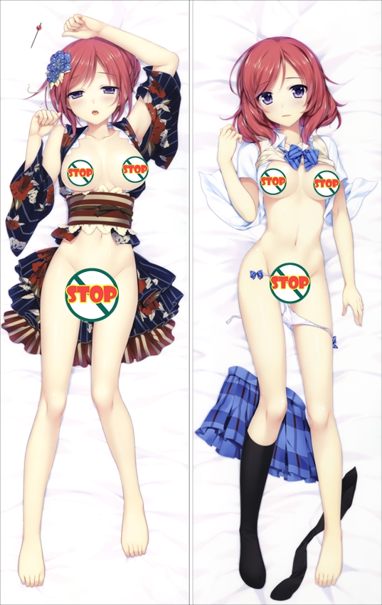 Love Live! Nishikino Maki Anime Dakimakura Body Pillow Cover