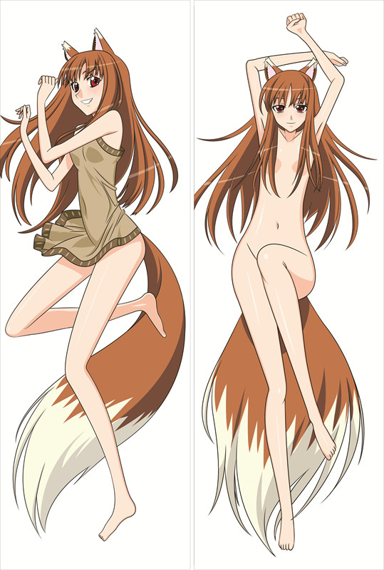 Spice and Wolf Holo Anime Dakimakura Body Pillow Cover