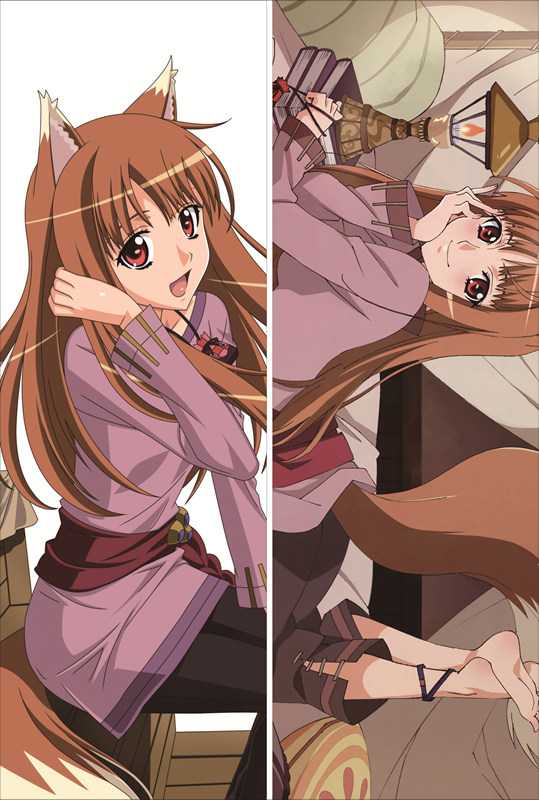 Spice and Wolf Holo Anime Dakimakura Body Pillow Cover