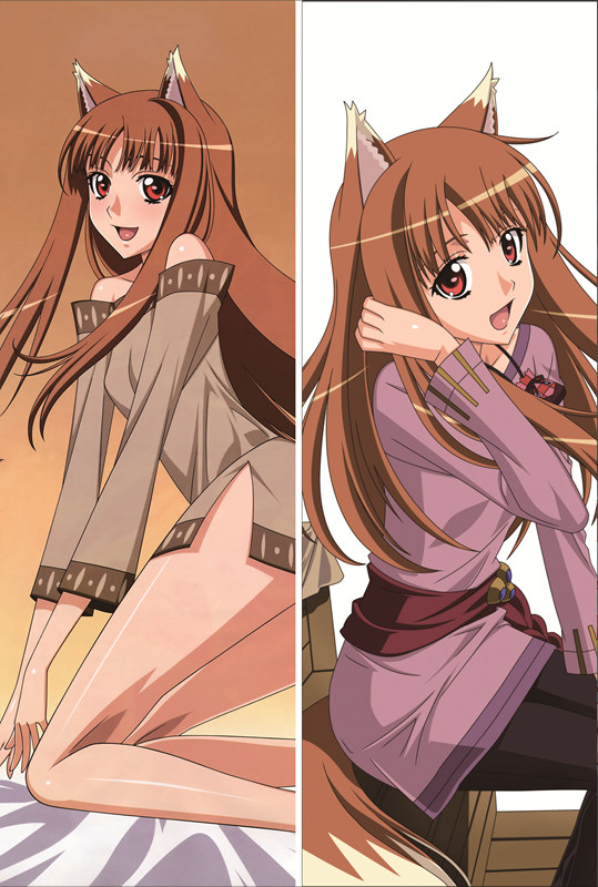 Spice and Wolf Holo Anime Dakimakura Body Pillow Cover