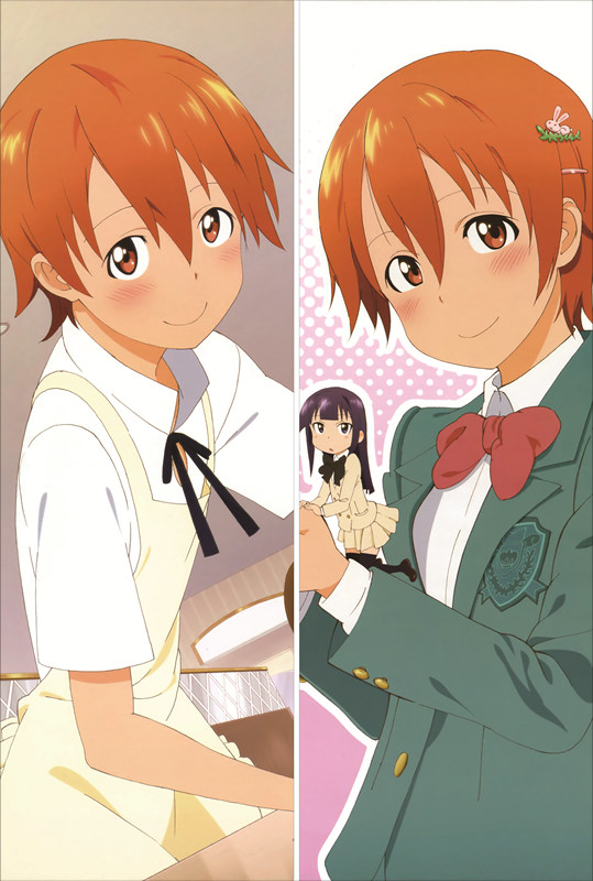 Working!! Mahiru Inami Anime Dakimakura Body Pillow Cover