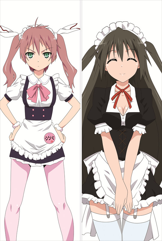 Mayo Chiki! Kanade Suzutsuki + Subaru Konoe Anime Dakimakura Body Pillow Cover