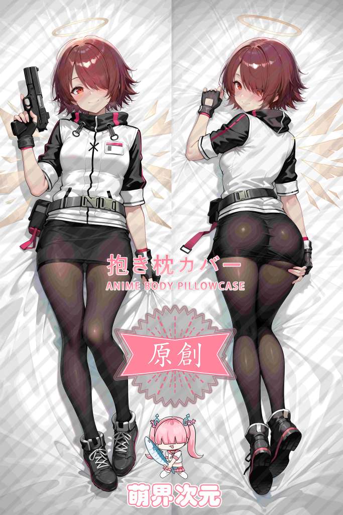Arknights Exusiai Anime Dakimakura Body Pillow Cover