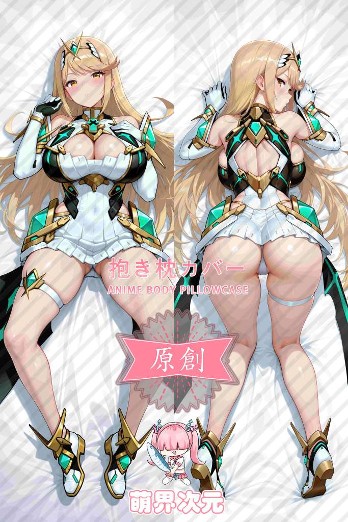 Xenoblade Chronicles 2 Mythra Anime Dakimakura Body Pillow Cover