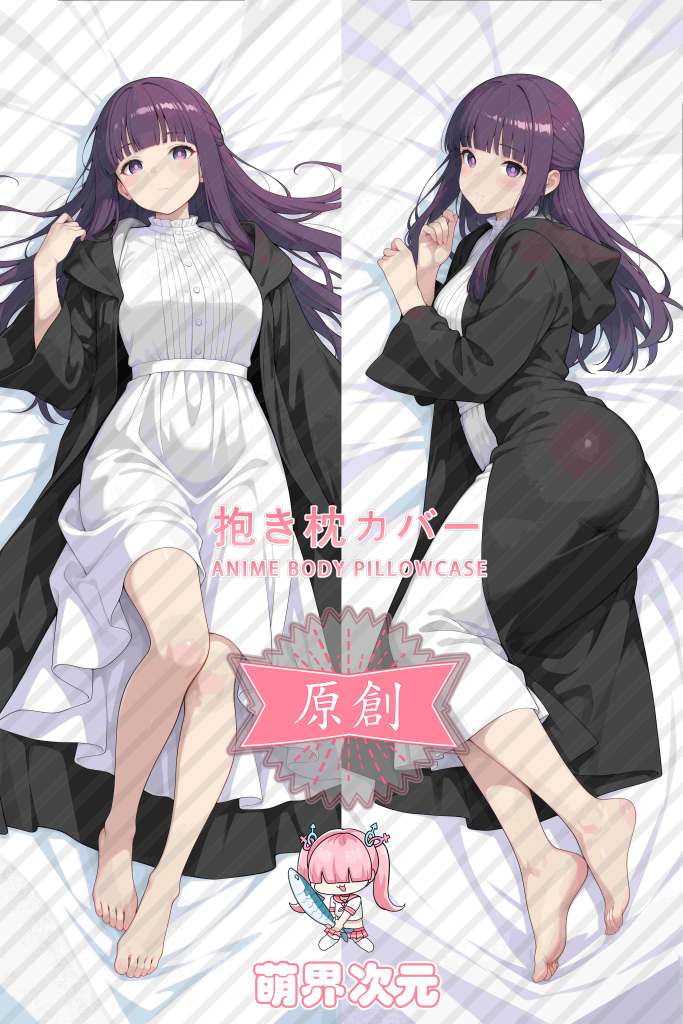 Frieren: Beyond Journey's End Fern Anime Dakimakura Body Pillow Cover