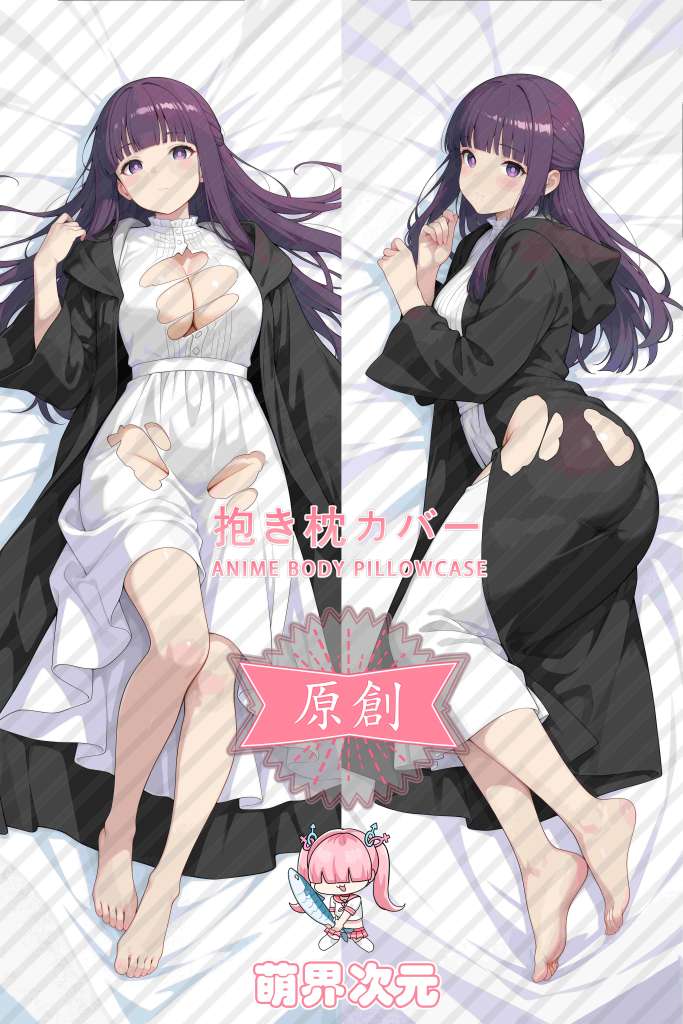 Frieren: Beyond Journey's End Fern Anime Dakimakura Body Pillow Cover