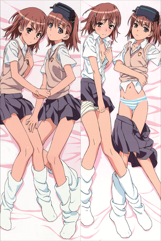 A Certain Magical Index Mikoto Misaka Anime Dakimakura Body Pillow Cover