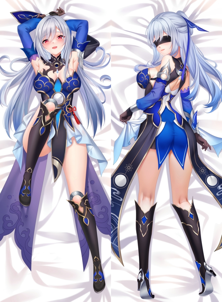 Honkai: Star Rail Jingliu Anime Dakimakura Pillow Cover