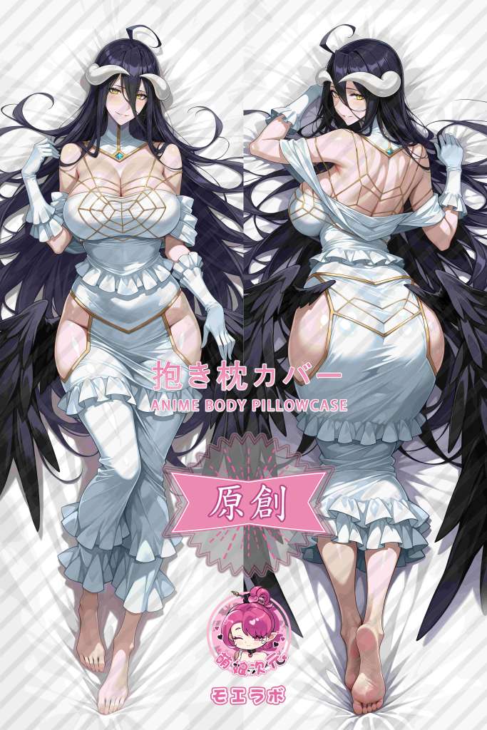 Overlord Albedo Anime Dakimakura Body Pillow Cover