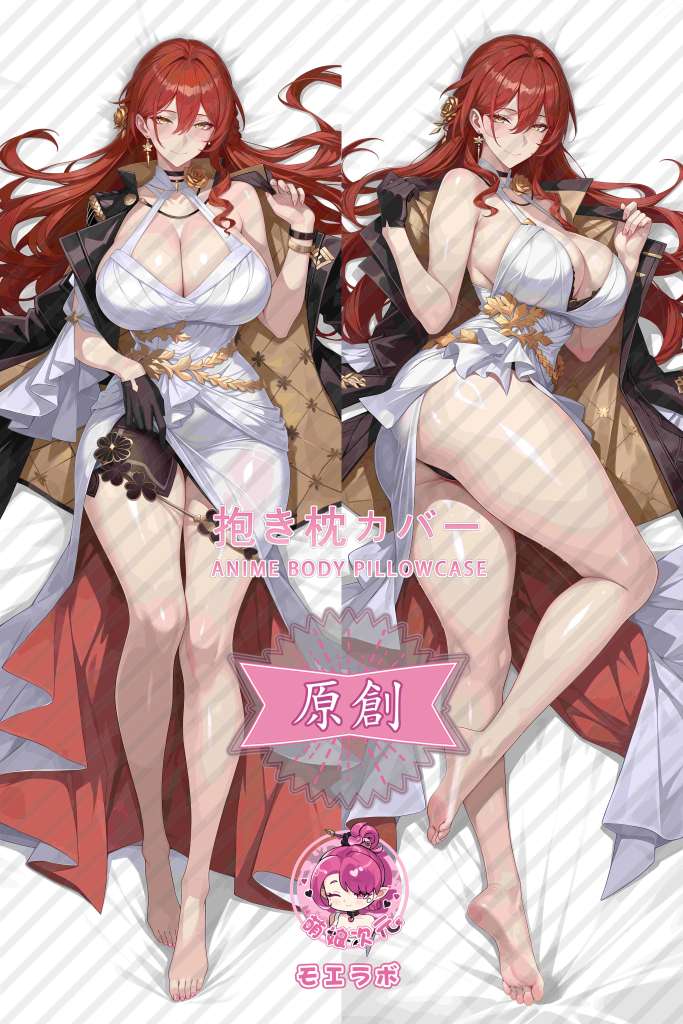 Honkai: Star Rail Himeko Anime Dakimakura Body Pillow Cover