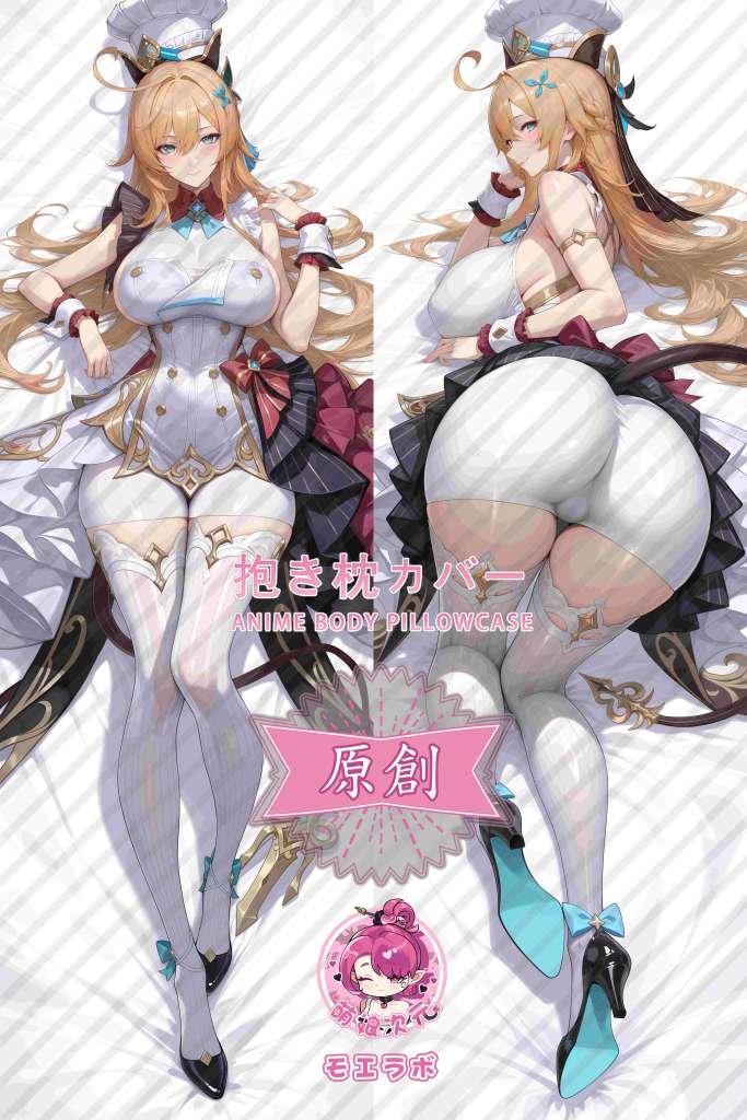 Genshin Impact 爱可菲 Anime Dakimakura Body Pillow Cover