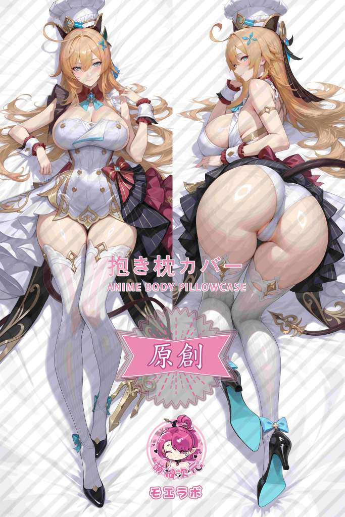 Genshin Impact 爱可菲 Anime Dakimakura Body Pillow Cover