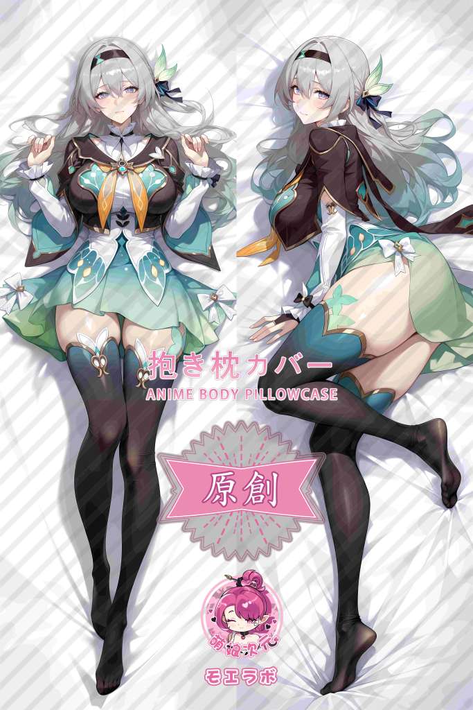 Honkai: Star Rail 流萤 Anime Dakimakura Body Pillow Cover
