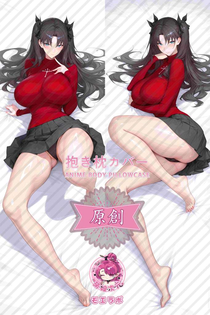 Fate 远坂凛 Anime Dakimakura Body Pillow Cover