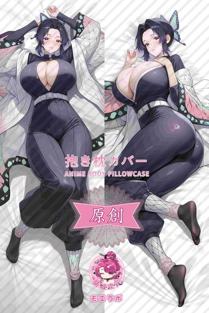 Demon Slayer: Kimetsu no Yaiba Shinobu Kocho Anime Dakimakura Body Pillow Cover