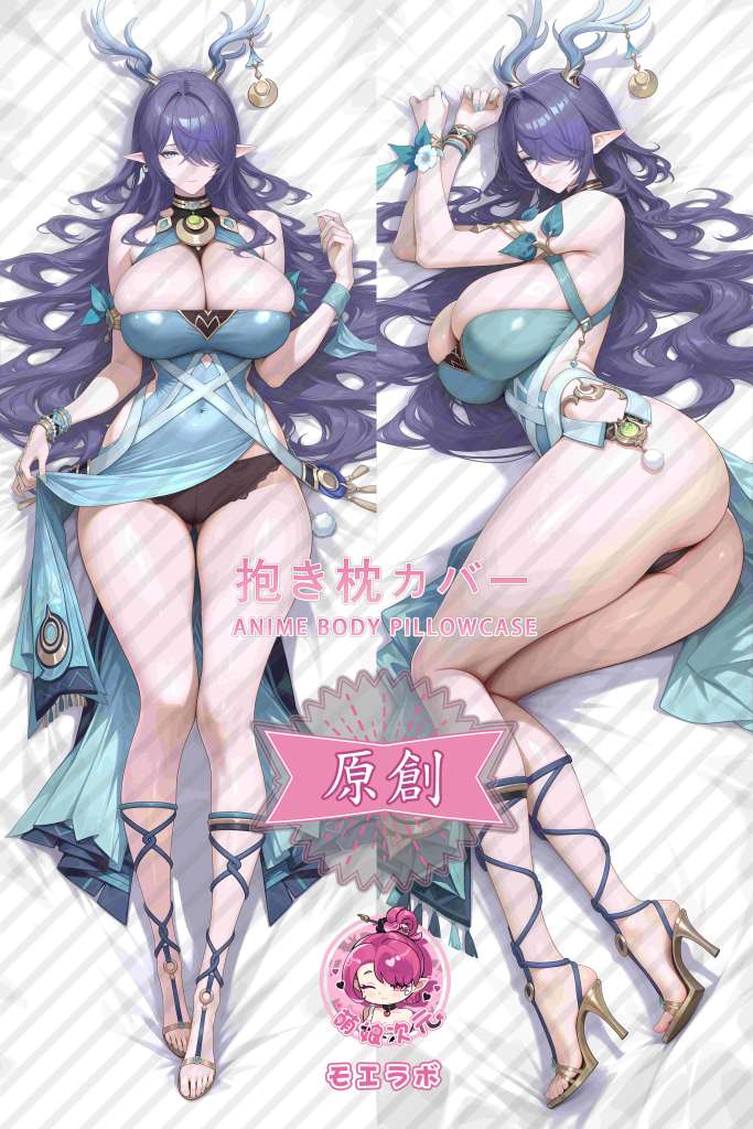 Genshin Impact 菈乌玛 Anime Dakimakura Body Pillow Cover