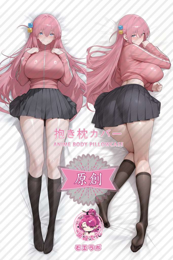 Bocchi the Rock! 后藤一里 Anime Dakimakura Body Pillow Cover