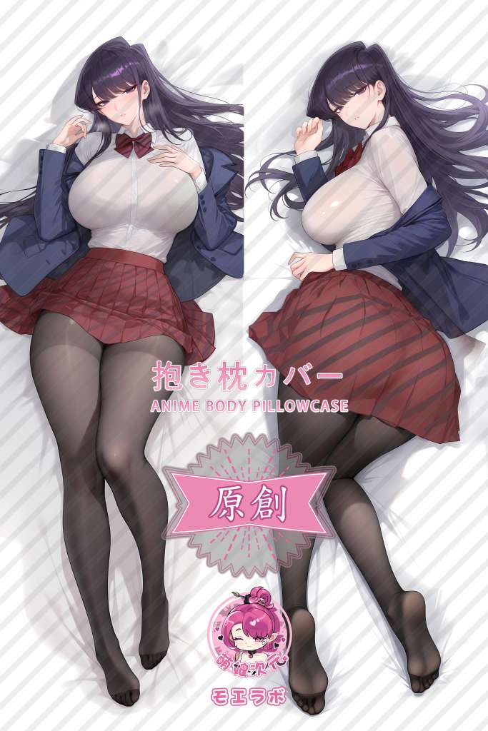 Komi Can't Communicate 古见硝子 Anime Dakimakura Body Pillow Cover