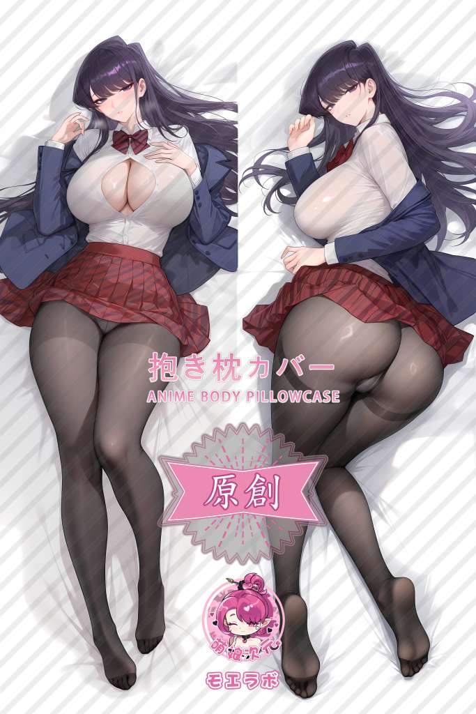 Komi Can't Communicate 古见硝子 Anime Dakimakura Body Pillow Cover