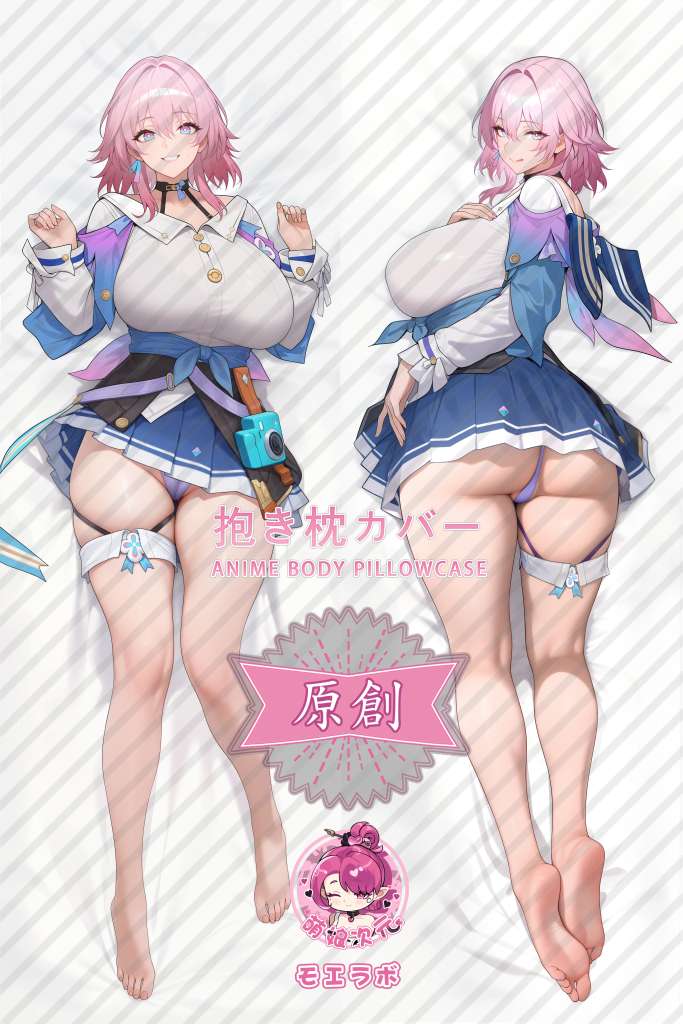 Honkai: Star Rail 三月七 Anime Dakimakura Body Pillow Cover