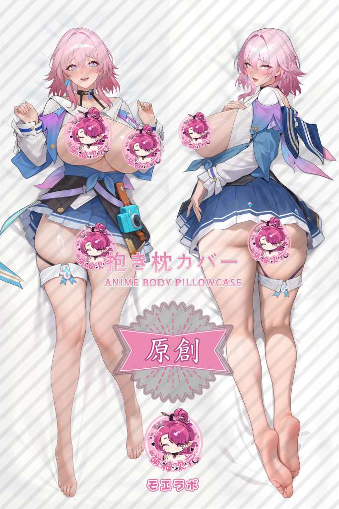 Honkai: Star Rail 三月七 Anime Dakimakura Body Pillow Cover