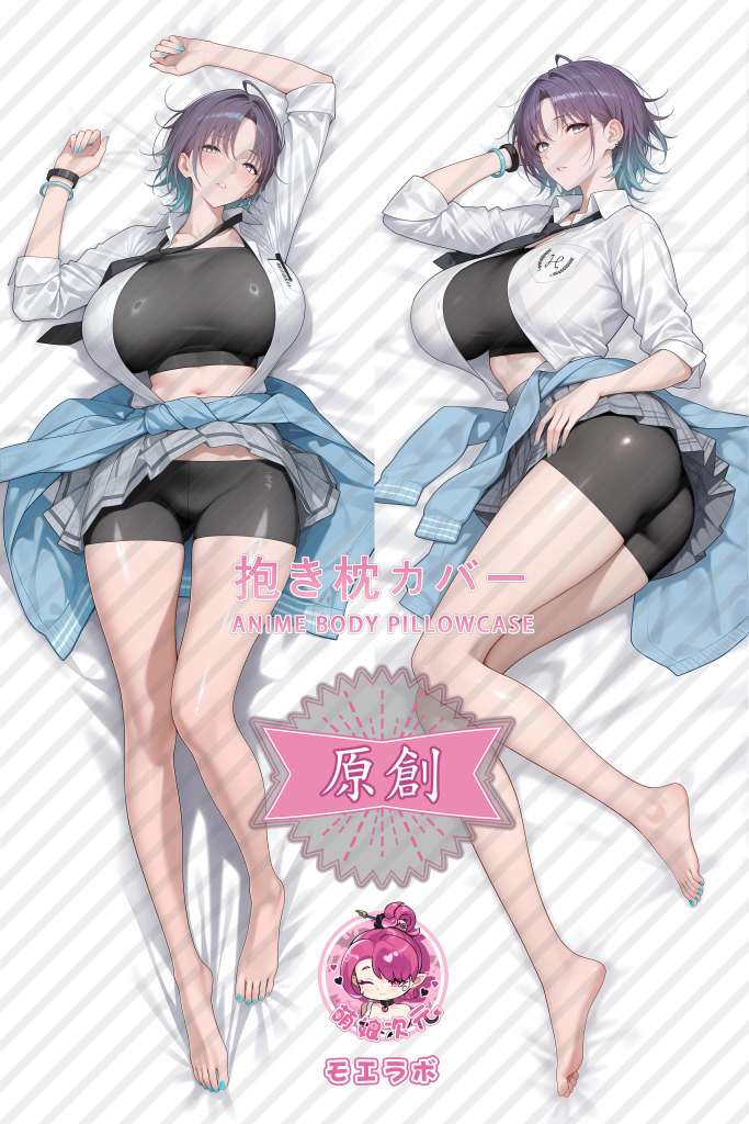The Idolmaster: Shiny Colors 浅仓透 Anime Dakimakura Body Pillow Cover
