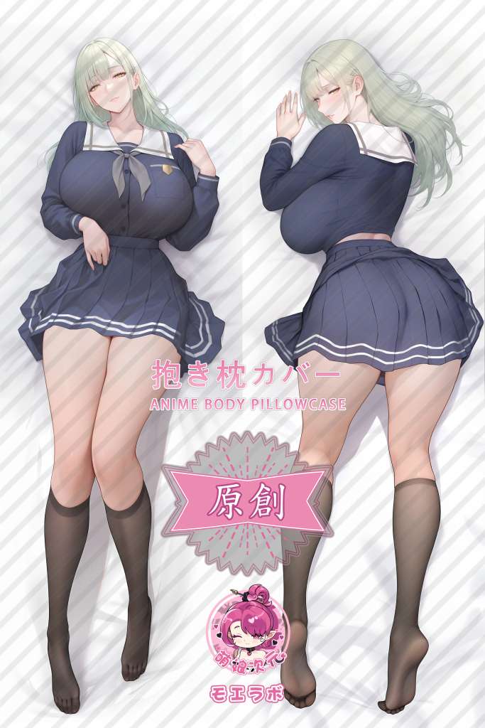 BanG Dream! Ave Mujica 若叶睦 Anime Dakimakura Body Pillow Cover
