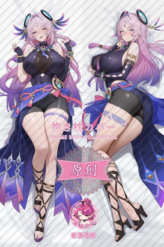 Genshin Impact 茜特菈莉 Anime Dakimakura Body Pillow Cover